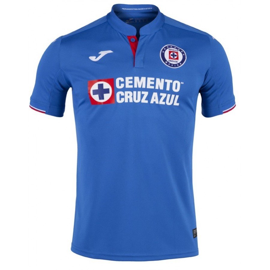 Loja loucos por futebol Camisa oficial Joma Cruz Azul 2019 2020 I jogador